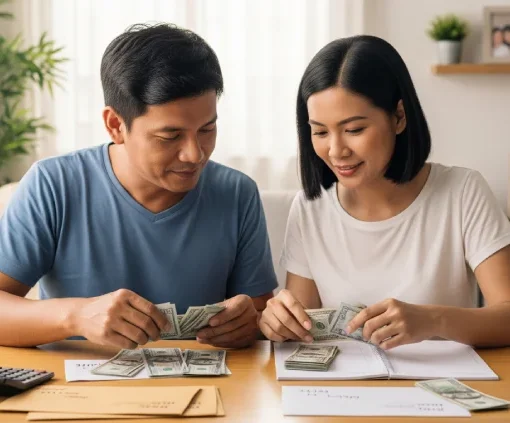 OFW Couple Doing Budget