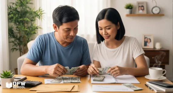 OFW Couple Doing Budget